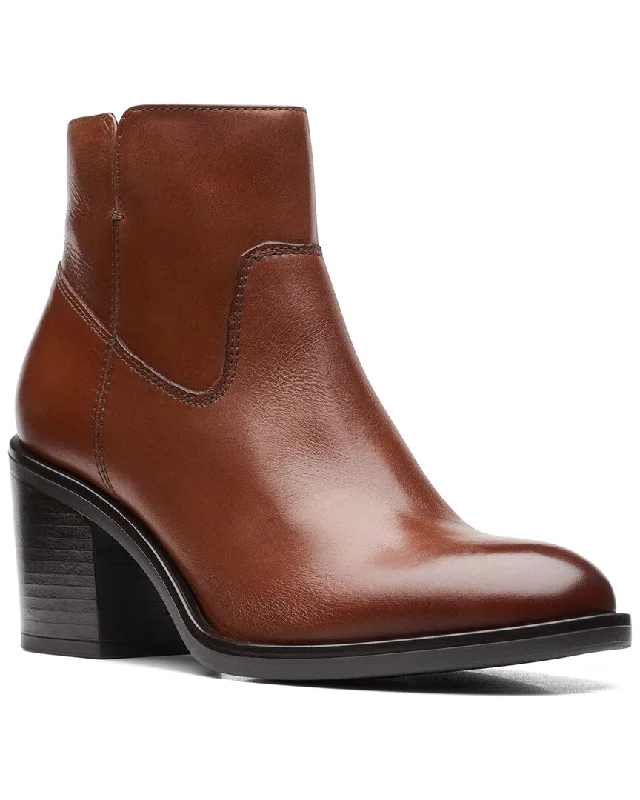 Clarks Valvestino Lo Leather Boot Blue Coast Loafer Aesthetic 