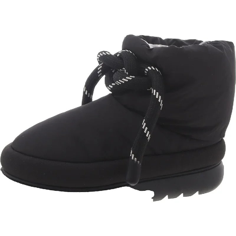 Classic Maxi Short Womens Quilted Warm Winter & Snow Boots Rubber - Sole Plimsoll Look  