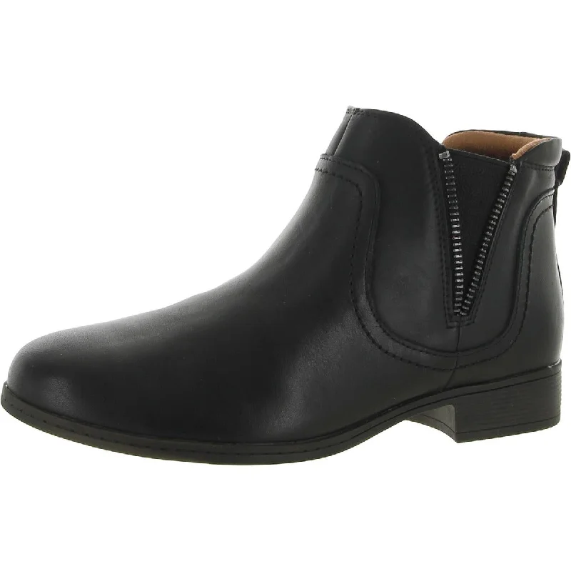 Crosbie Gore Womens Leather Casual Ankle Boots Glow - in - the - Dark Shoe Design  