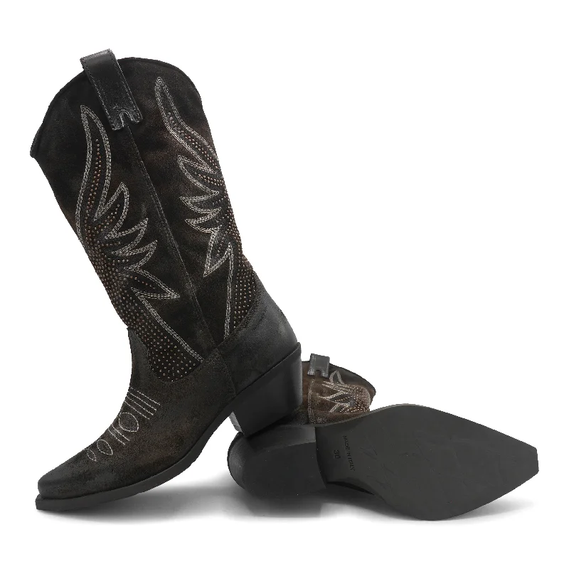 DX605 - Tmoro Diamante Wings Striped Shoe Style  
