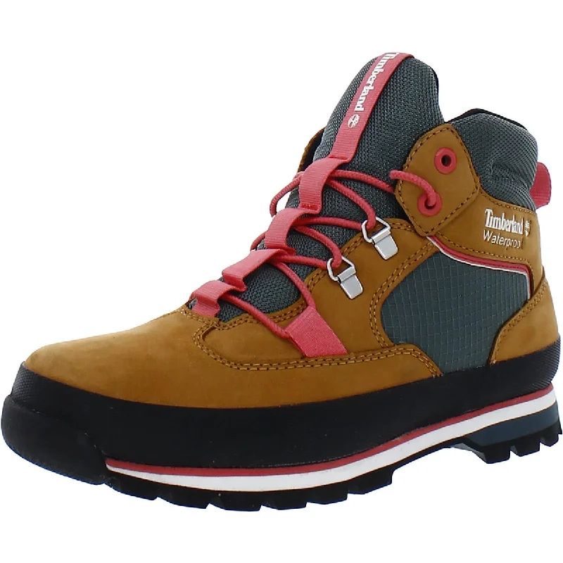Euro Hiker Reimagined Womens Leather Waterproof Hiking Boots Mod Oxford Design  