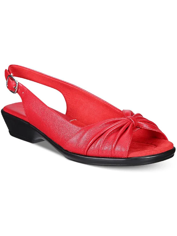 Fantasia Womens Slip On Dressy Slingback Sandals Neon - Accent Sneaker Look  