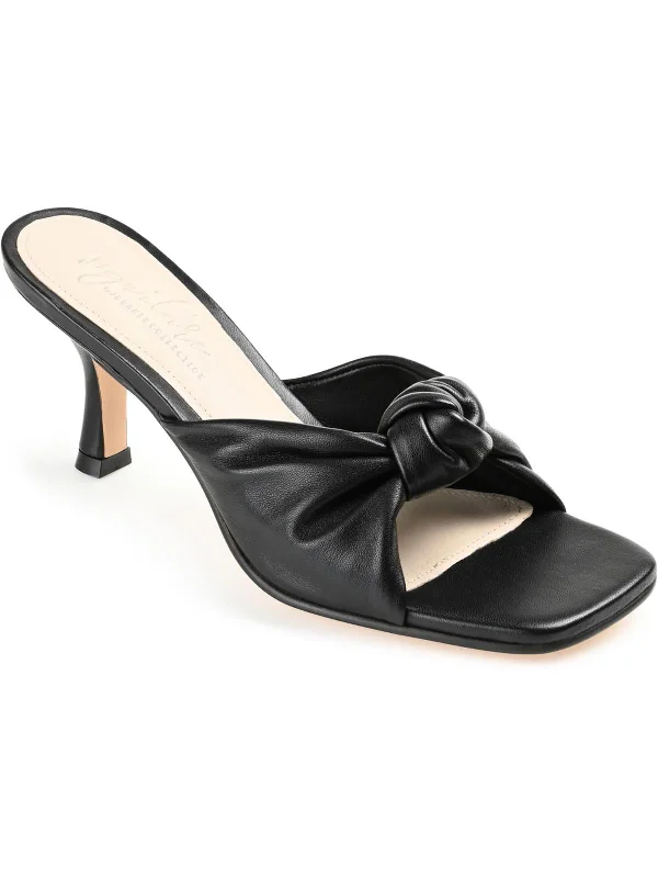 FINLEE Womens Leather Heels Tech - Inspired Sneaker Look  