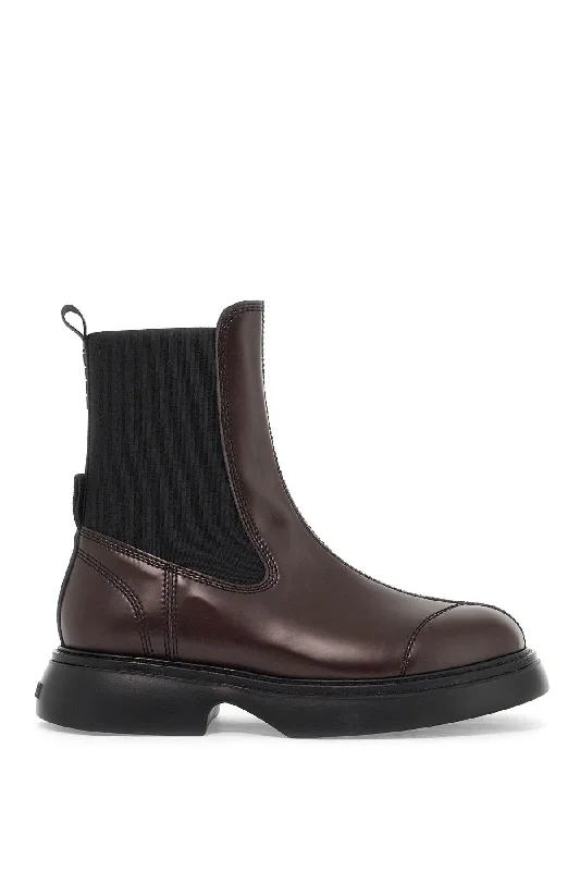 Ganni Women's Chelsea Everyday Mid Ankle Boots Performance Running Sneaker Look  