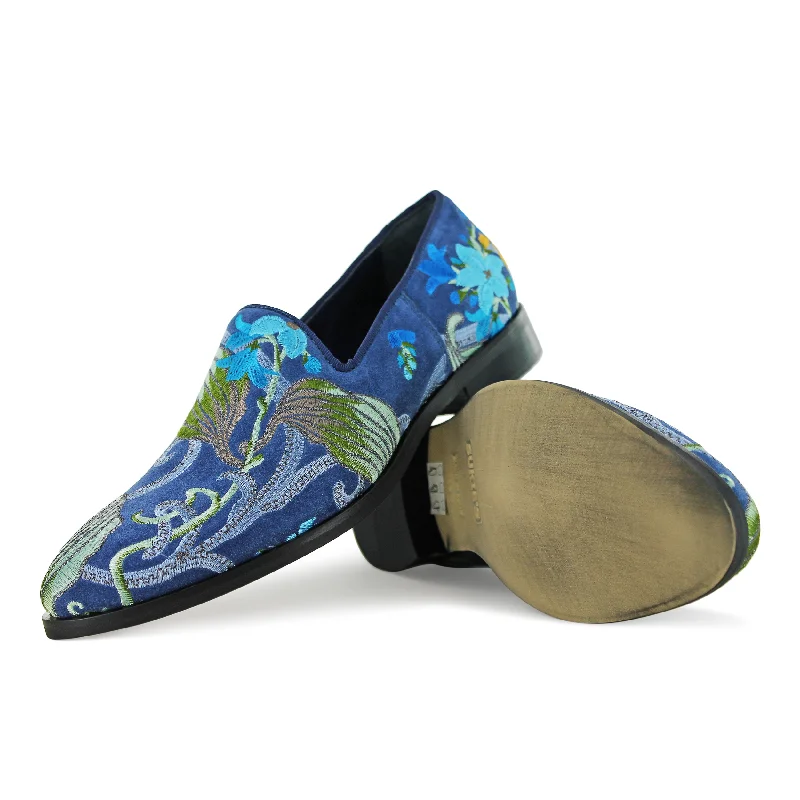 Got 21 Part III - Elysium Gardens Paisley Print Shoe Design  