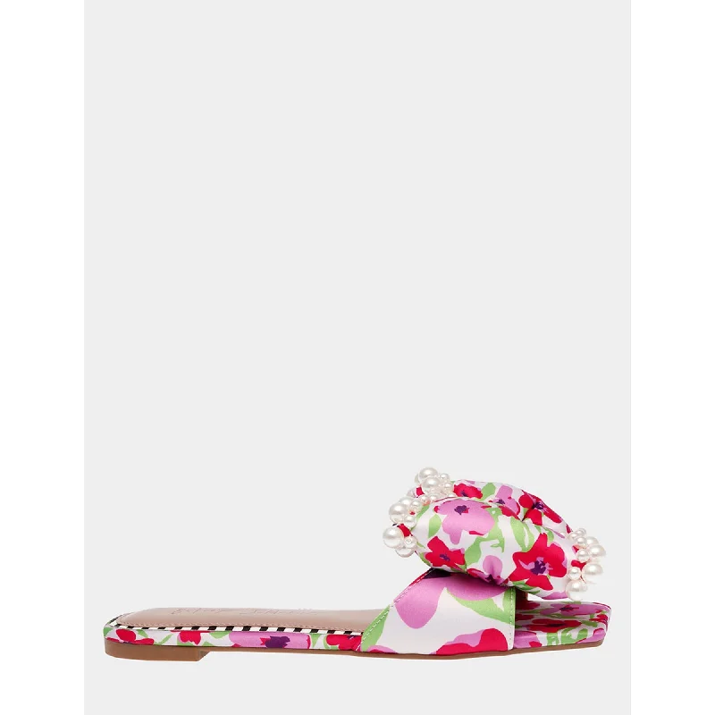 Liah White Multi Cowboy Boot Western Style  