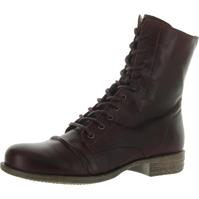 LUKAS Womens Leather Almond toe Chelsea Boots Two - Tone Shoe Design  