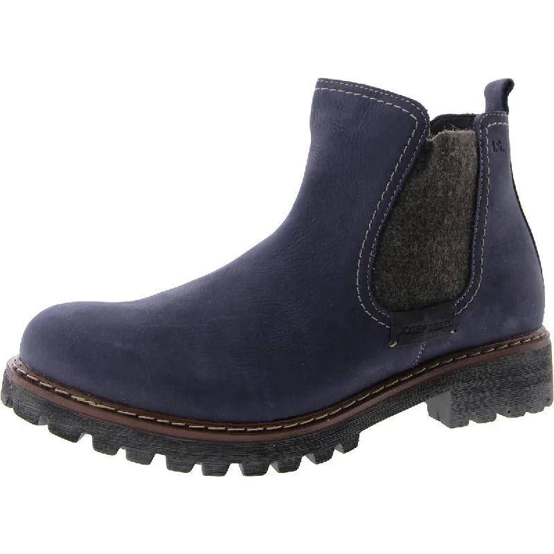 MARTA 03 Womens Faux Leather Ankle boot Chelsea Boots Distressed Leather Shoe Style  