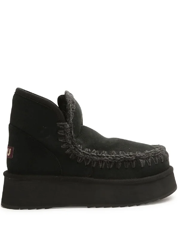 Mou Women's Boots Leather Driving Shoe Style  