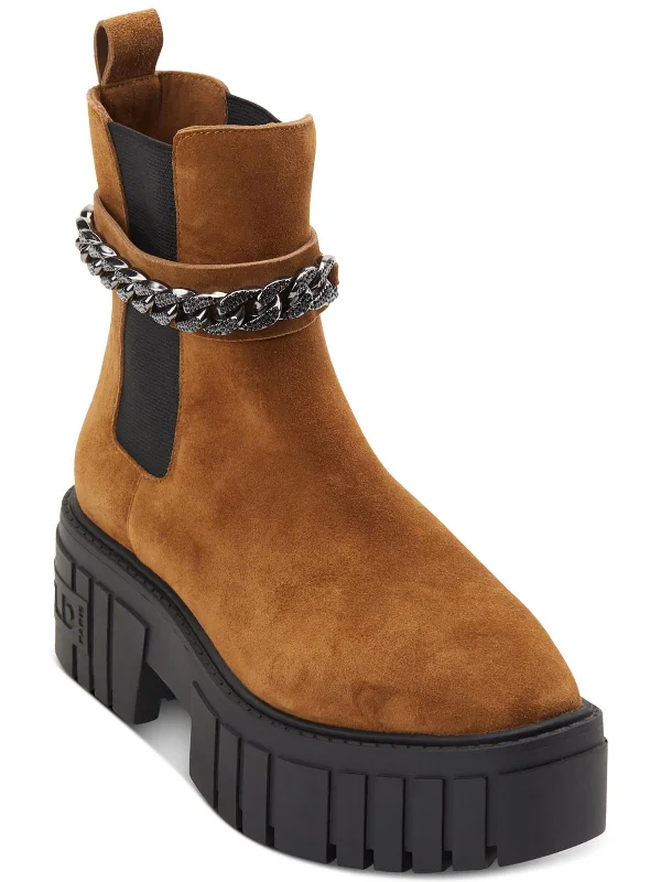 brown oiled suede