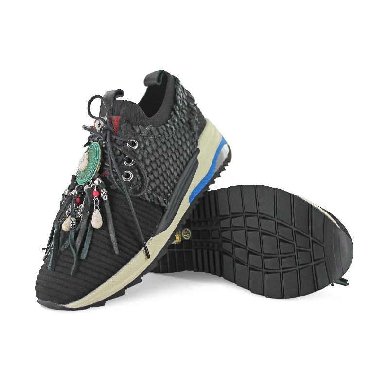 T2302 - Nero Savana Tech - Inspired Sneaker Look  