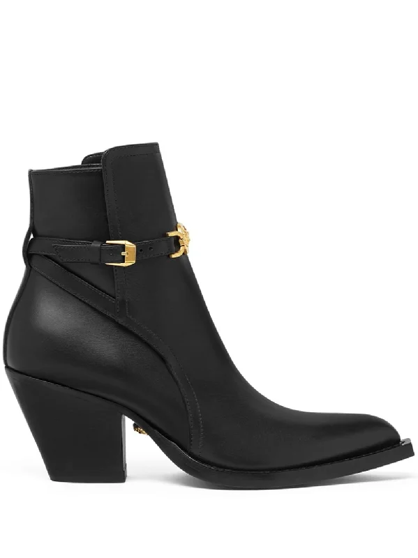 Versace Women's Boots Buckle -