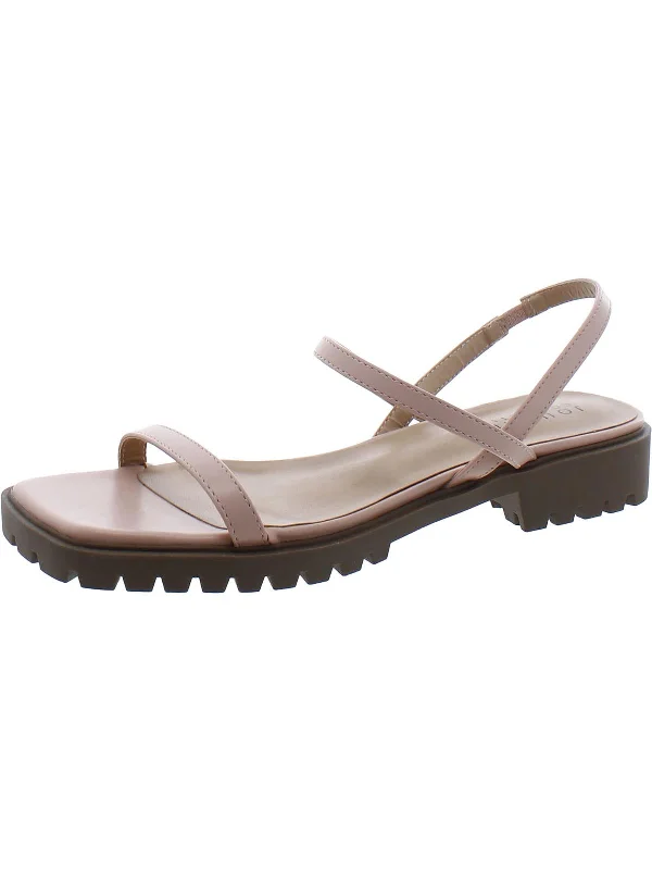 Womens Comfort Insole Manmade Flatform Sandals Tassel Driving Shoe Look 
