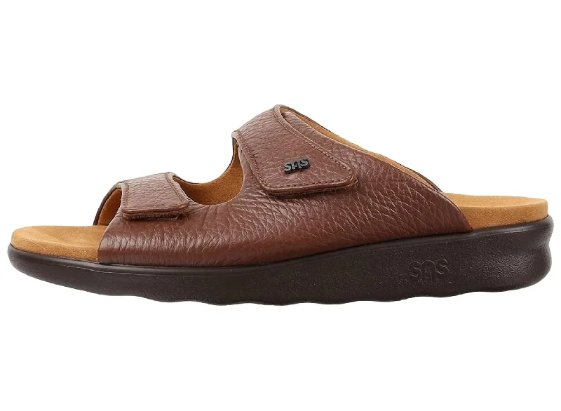 Women's Cozy Sandal In Amber Casual Loafer Style          