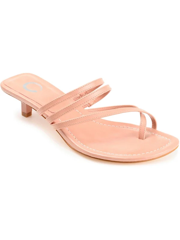 Womens Faux Leather Strappy Strappy Sandals Retro Basketball Sneaker Design  