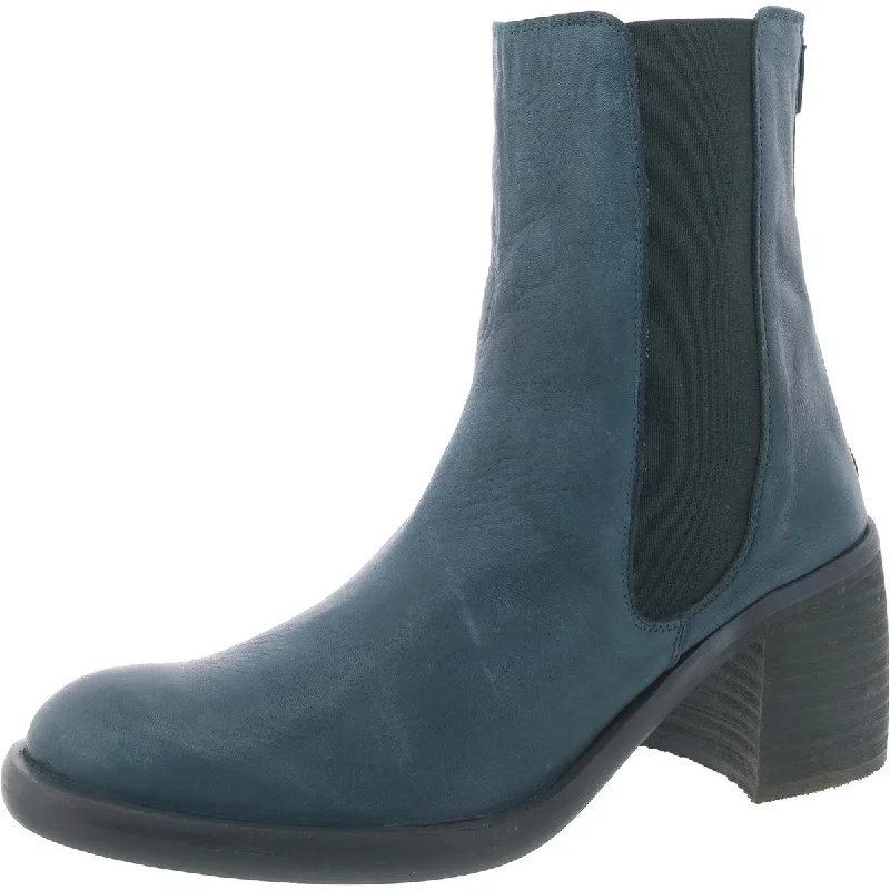 Womens Leather Comfort Ankle Boots Slide Sandal Beach Style  