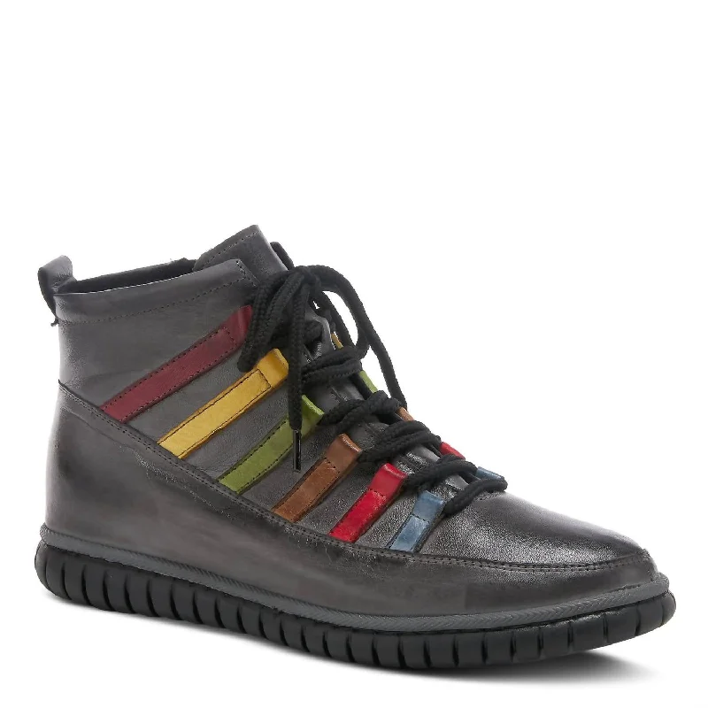 Women's Mambo Boot In Dark Grey Multi Quick - Dry Hiking Shoe Style   