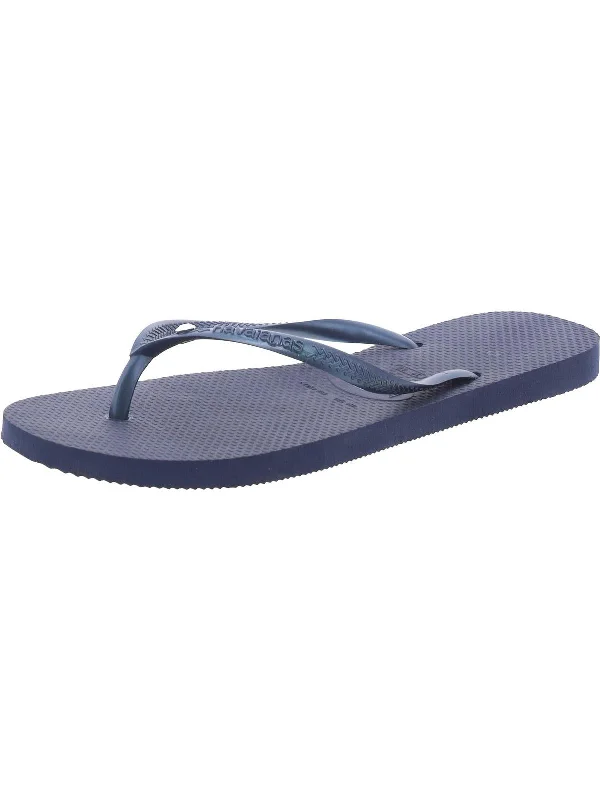Womens Open Toe Slip On Thong Sandals Art Deco - Inspired Shoe Look  