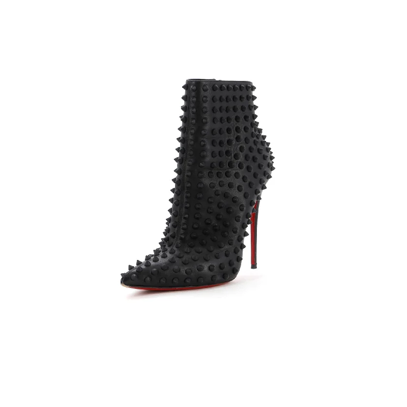 Women's Snakilta Ankle Boots Studded Leather 120 Hip - Hop Sneaker Style  